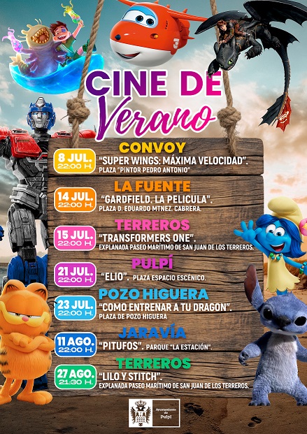 GIRA CINE DE VERANO EXPLAYATE 2026